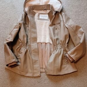 Cavalini Women's Beige Utility Jacket